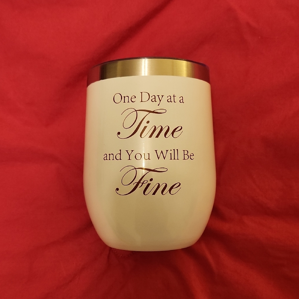 NWOT Inspirational Insulated Tumbler with Lid
